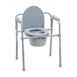 Drive DeVilbiss Folding Commode Chair - Durable and Portable